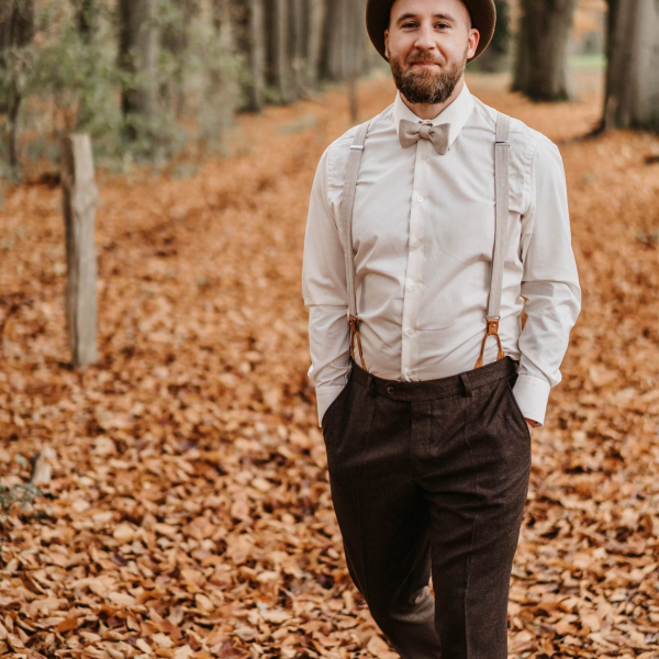 Bräutigam ohne Sakko