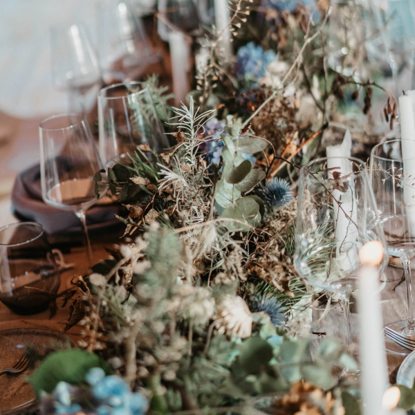 Hochzeit – Tischdeko