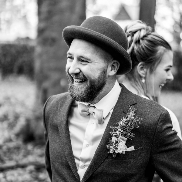 Brautpaar Shooting im Wald