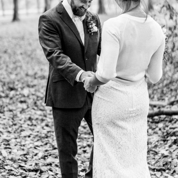 Brautpaar First Look Shooting