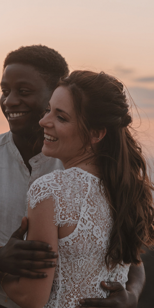 Brautkleid mit Spitze