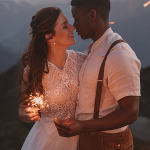 Elegantes Brautkleid