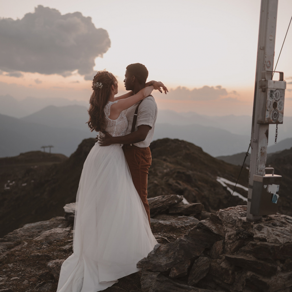 Brautkleid mit Schleppe