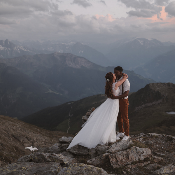 Brautkleid mit Schleppe