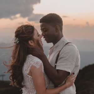 Brautkleid mit Spitze