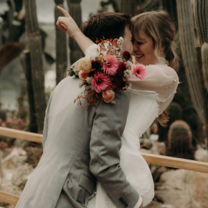 Perlentüll Brautkleid