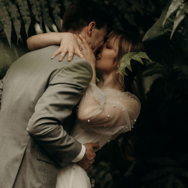 Weddingdress with Statementsleeves