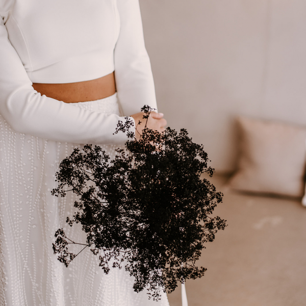 Brautkleidoberteil mit langen Ärmeln