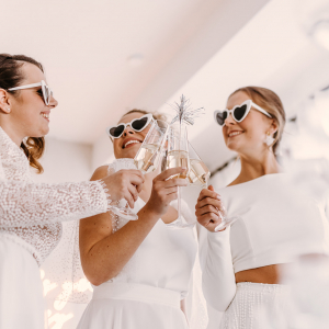 Drei Bräute in Mix and Match