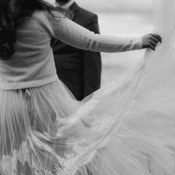 Brautpaar in Schottland