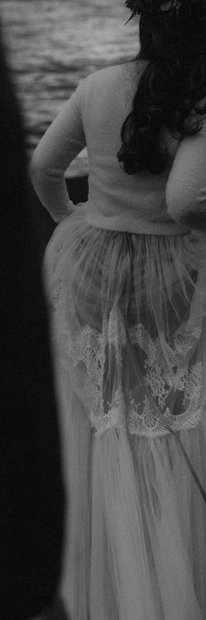 Brautkleid aus Tüll