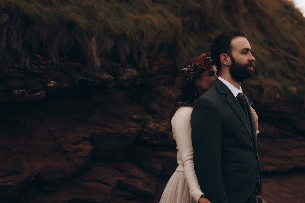 Brautpaar in Schottland