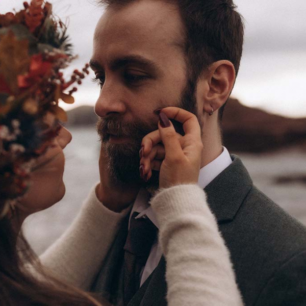 Brautpaar in Schottland