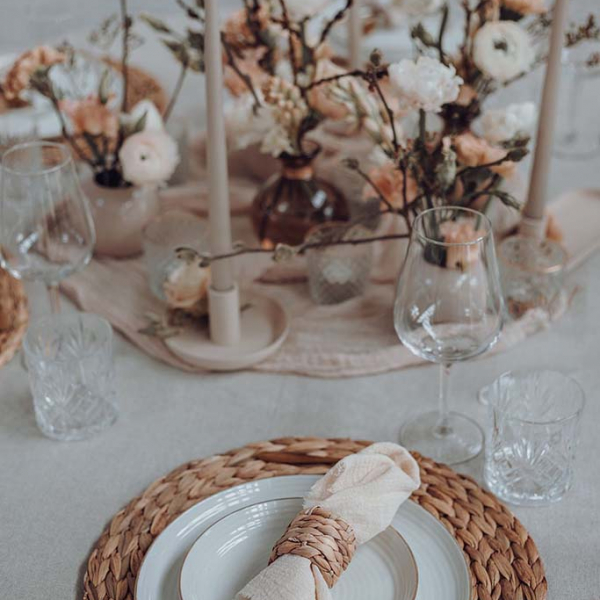 Hochzeitstischdeko
